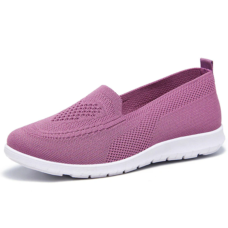 Damen Atmungsaktive Slip-On Freizeitschuhe mit flexiblem Mesh-Obermaterial Heidi Mode - Image 5
