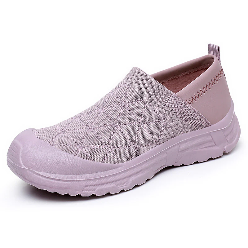 Damen atmungsaktive Slip-On Freizeitschuhe mit flexiblem Obermaterial Heidi Mode - Image 6