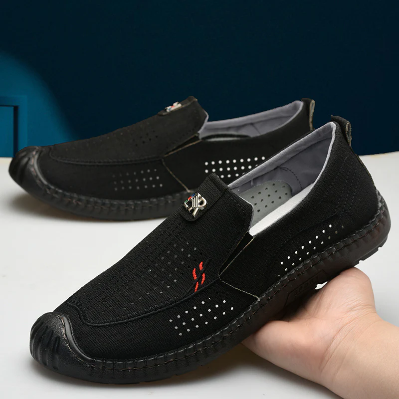 Damen Atmungsaktive Slip-On Freizeitschuhe mit rutschfester Sohle Heidi Mode - Image 6
