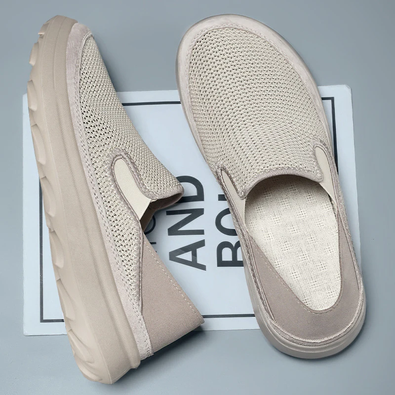 Damen Atmungsaktive Slip-On Freizeitschuhe mit rutschfester Sohle Heidi Mode - Image 4