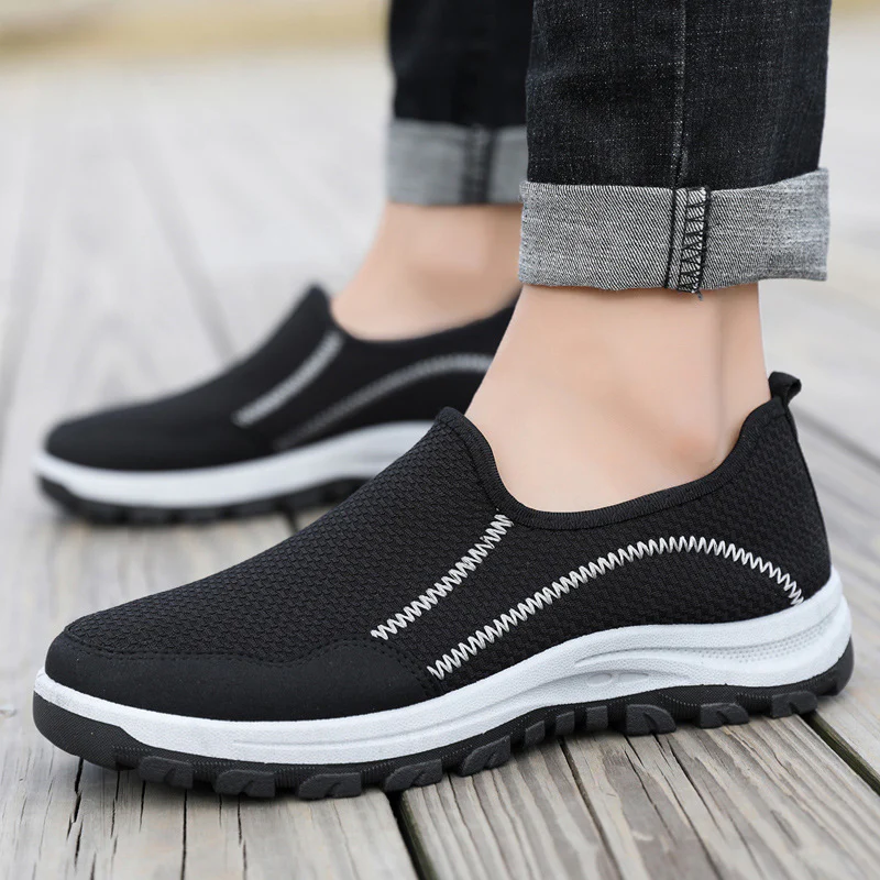 Damen Atmungsaktive Slip-On Laufschuhe mit flexibel ausgestattet Sohle Heidi Mode - Image 2