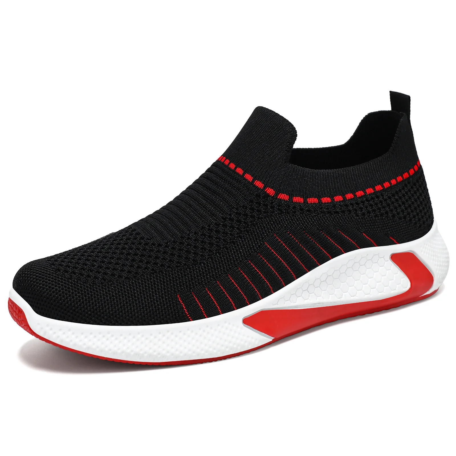 Damen Atmungsaktive Slip-On Laufschuhe mit flexiblem Mesh-Obermaterial Heidi Mode - Image 5