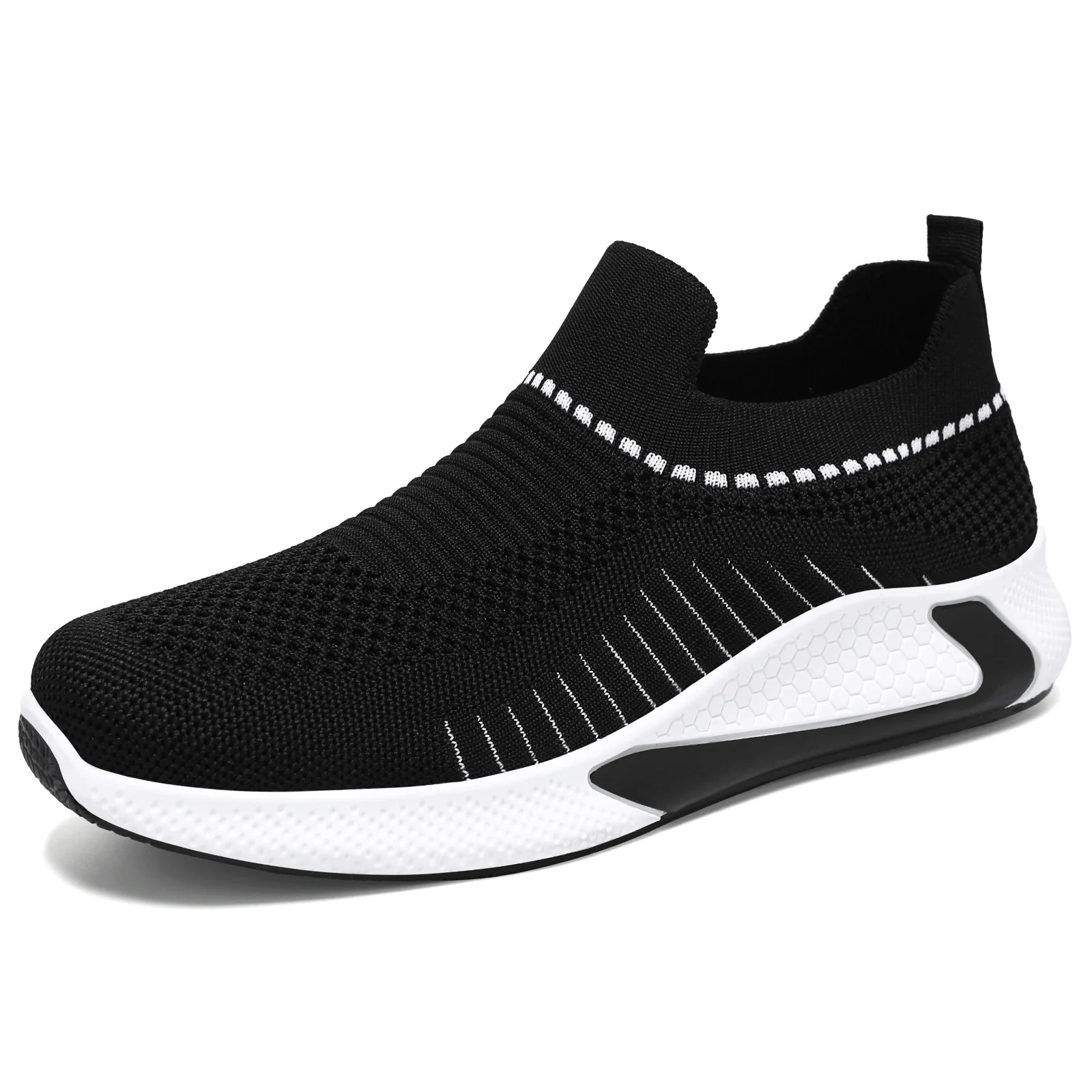 Damen Atmungsaktive Slip-On Laufschuhe mit flexiblem Mesh-Obermaterial Heidi Mode - Image 7