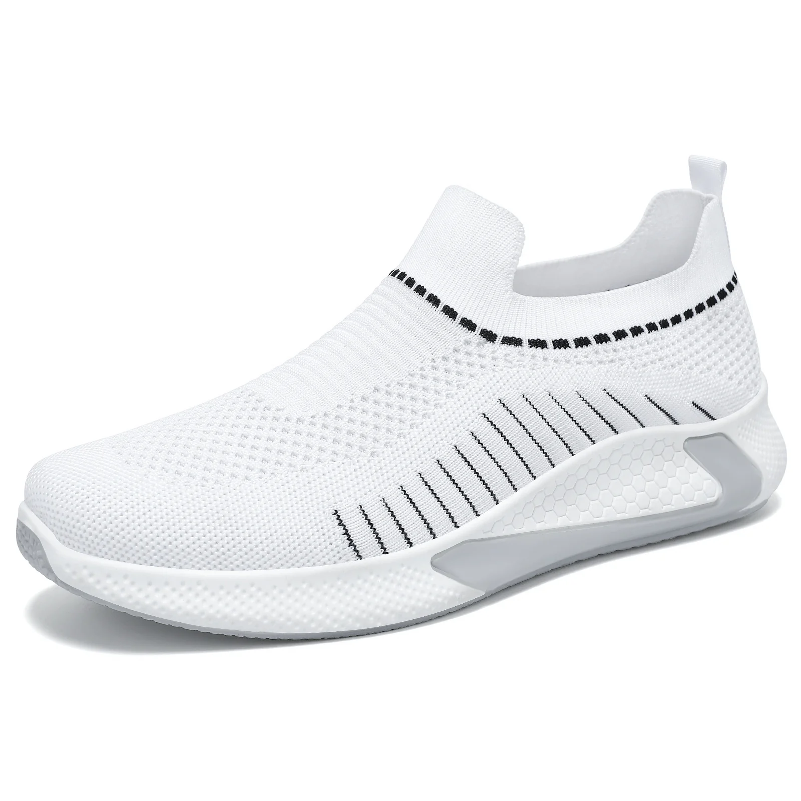Damen Atmungsaktive Slip-On Laufschuhe mit flexiblem Mesh-Obermaterial Heidi Mode - Image 8