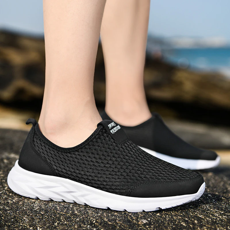 Damen Atmungsaktive Slip-On Laufschuhe mit innovativer Sohlentechnologie Heidi Mode