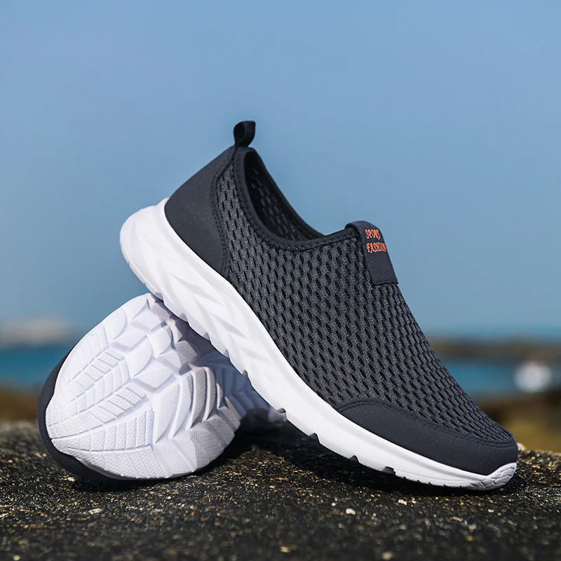 Damen Atmungsaktive Slip-On Laufschuhe mit innovativer Sohlentechnologie Heidi Mode - Image 8