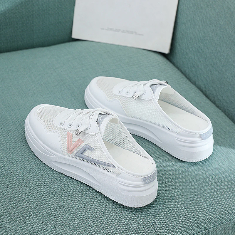 Damen atmungsaktive Slip-On Sneakers mit bequemer Dämpfung Heidi Mode - Image 8