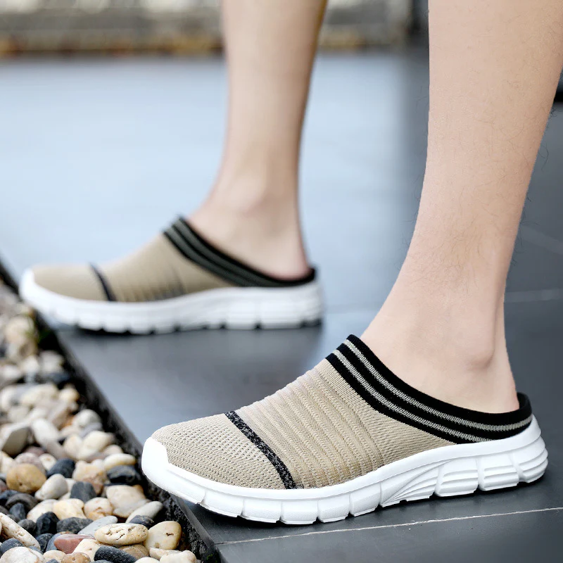 Damen Atmungsaktive Slip-On Sneakers mit elastischem Design und flexibler Sohle Heidi Mode - Image 2