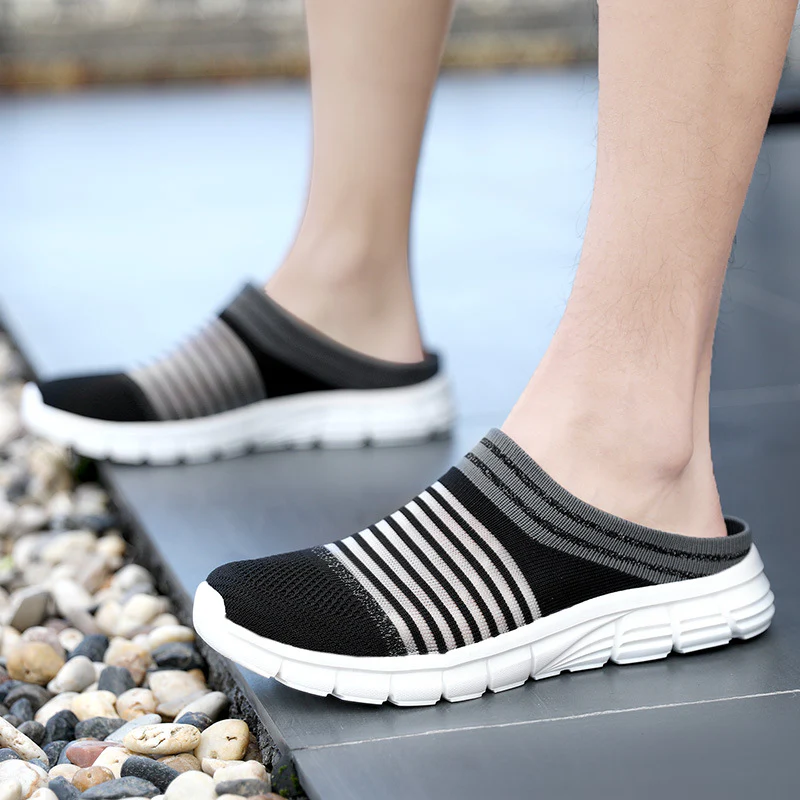 Damen Atmungsaktive Slip-On Sneakers mit elastischem Design und flexibler Sohle Heidi Mode - Image 3
