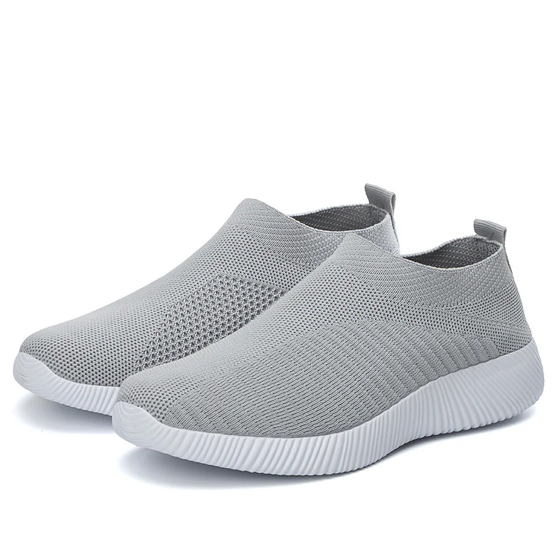 Damen atmungsaktive Slip-On Sneakers mit elastischem Obermaterial Heidi Mode - Image 2