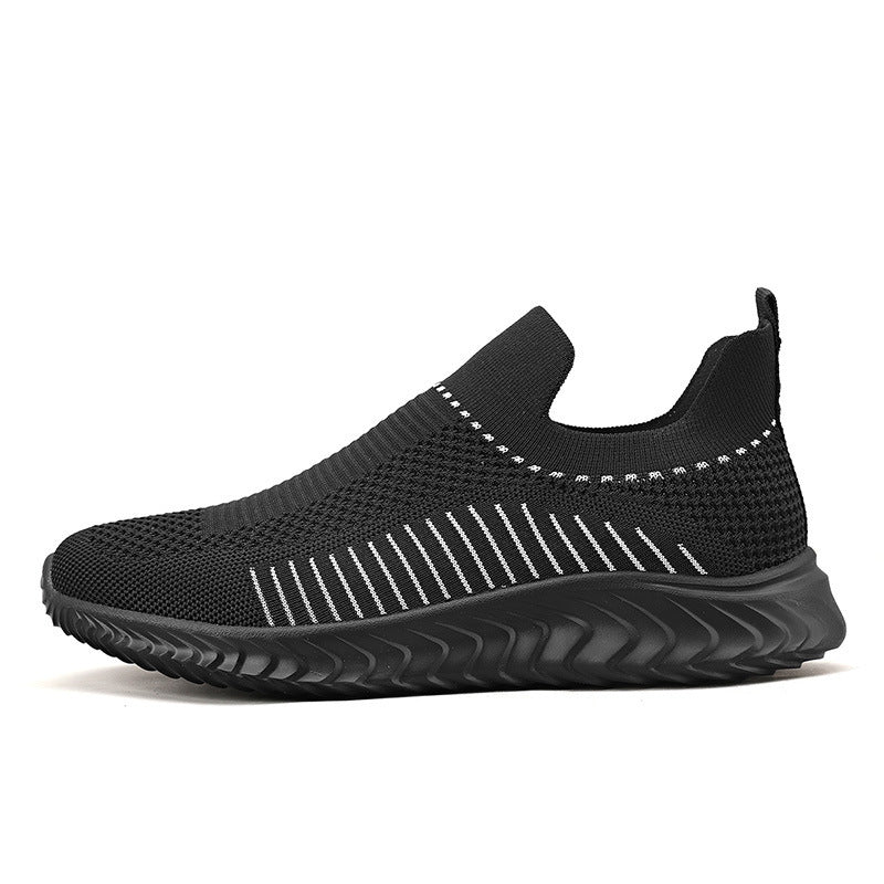 Damen Atmungsaktive Slip-On Sneakers mit elastischem Obermaterial und flexiblem Knöchelschutz Heidi Mode - Image 6