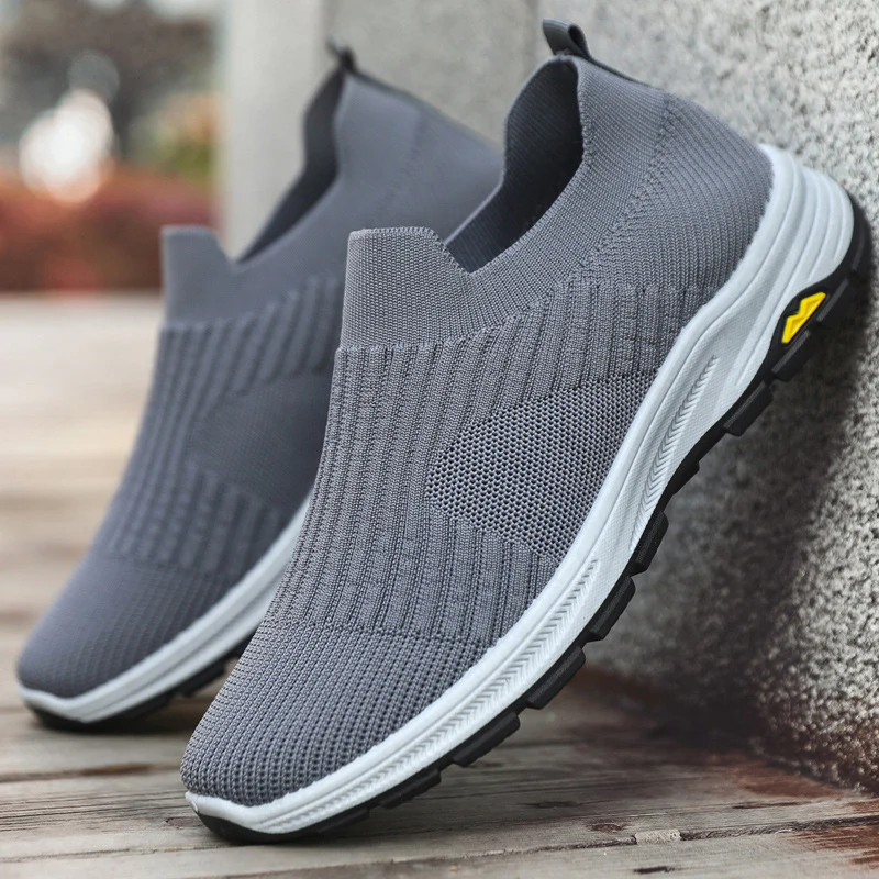 Damen Atmungsaktive Slip-On Sneakers mit elastischem Strick-Obermaterial Heidi Mode - Image 4