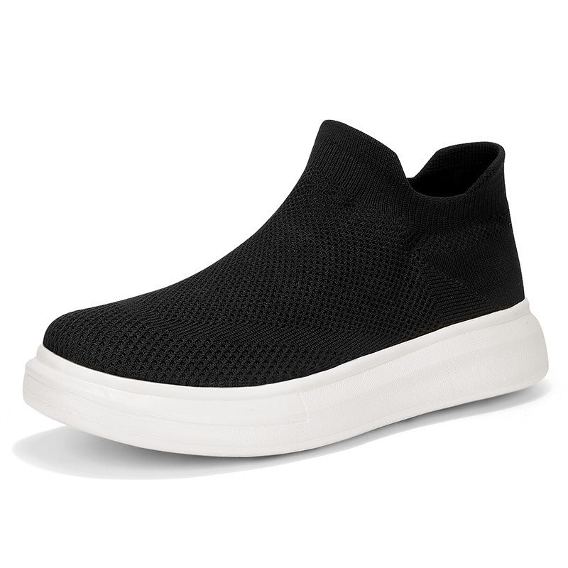 Damen Atmungsaktive Slip-On Sneakers mit elastischem Strickdesign Heidi Mode - Image 6