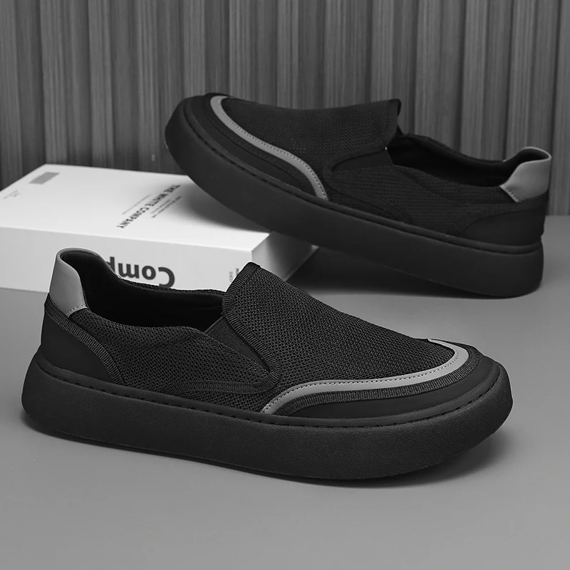 Damen Atmungsaktive Slip-On Sneakers mit elastischen Einsätzen Heidi Mode - Image 7