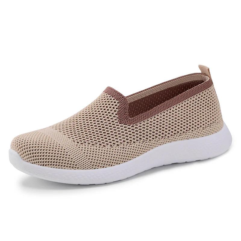 Damen Atmungsaktive Slip-On Sneakers mit flexiblem Mesh-Obermaterial Heidi Mode - Image 7