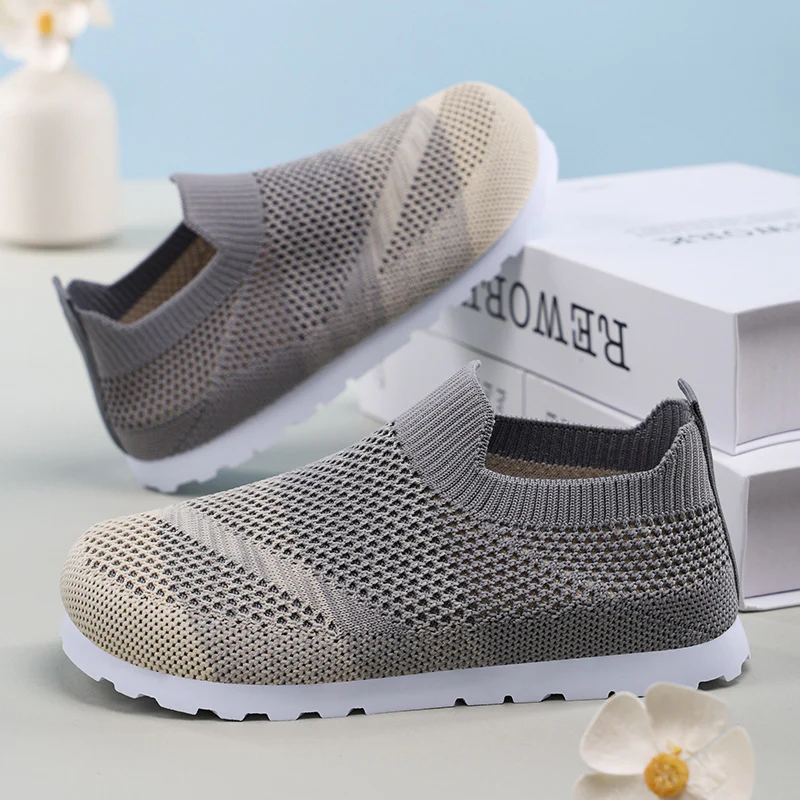Damen Atmungsaktive Slip-On Sneakers mit flexiblem Obermaterial Heidi Mode - Image 3