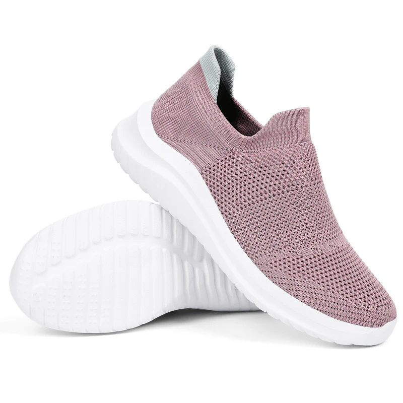Damen Atmungsaktive Slip-On Sneakers mit flexiblem Obermaterial Heidi Mode - Image 9