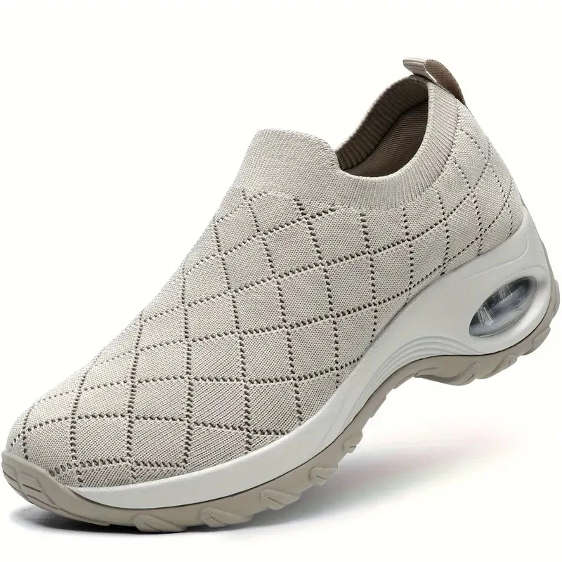 Damen Atmungsaktive Slip-On Sneakers mit flexibler Dämpfungstechnologie Heidi Mode - Image 11