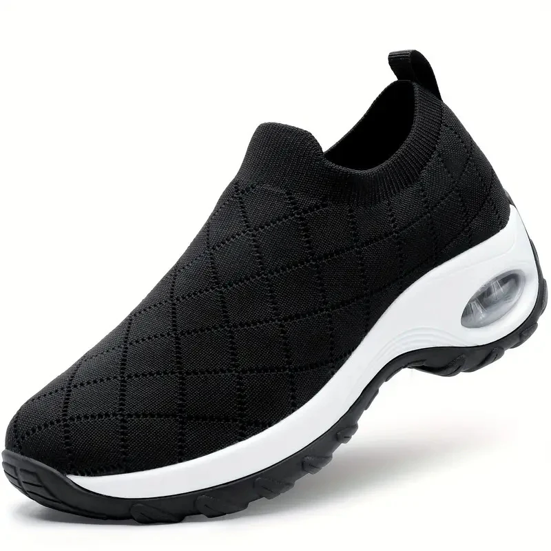 Damen Atmungsaktive Slip-On Sneakers mit flexibler Dämpfungstechnologie Heidi Mode - Image 2