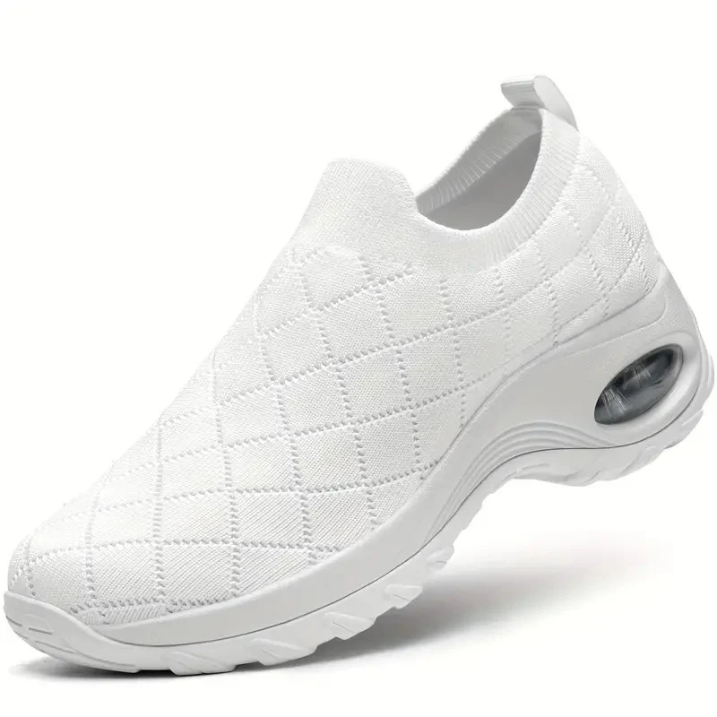 Damen Atmungsaktive Slip-On Sneakers mit flexibler Dämpfungstechnologie Heidi Mode - Image 5