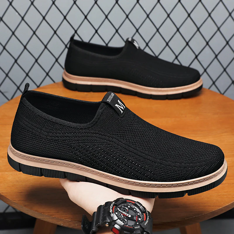 Damen Atmungsaktive Slip-On Sneakers mit flexibler Laufsohle Heidi Mode - Image 2