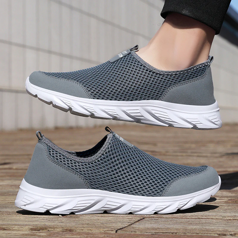 Damen Atmungsaktive Slip-On Sneakers mit flexibler Sohle Heidi Mode - Image 3