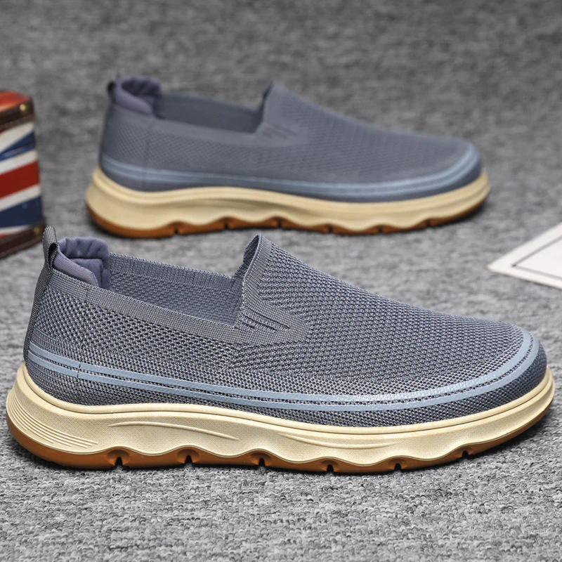 Damen Atmungsaktive Slip-On Sneakers mit gepolsterter Sohle Heidi Mode - Image 2