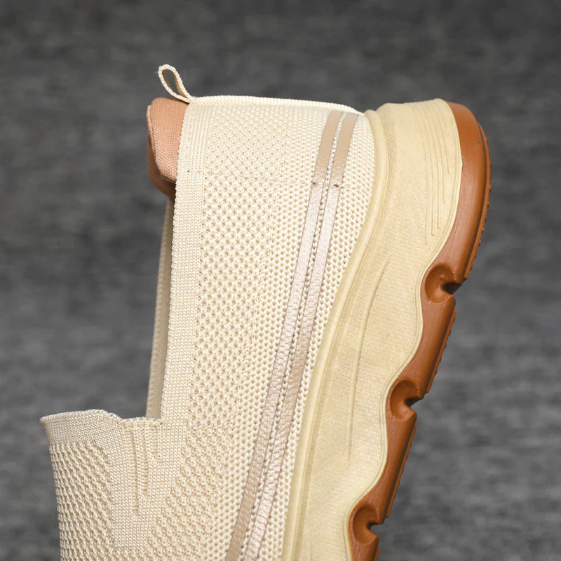 Damen Atmungsaktive Slip-On Sneakers mit gepolsterter Sohle Heidi Mode - Image 4