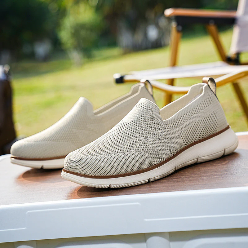 Damen Atmungsaktive Slip-On Sneakers mit rutschfester Sohle Heidi Mode - Image 2