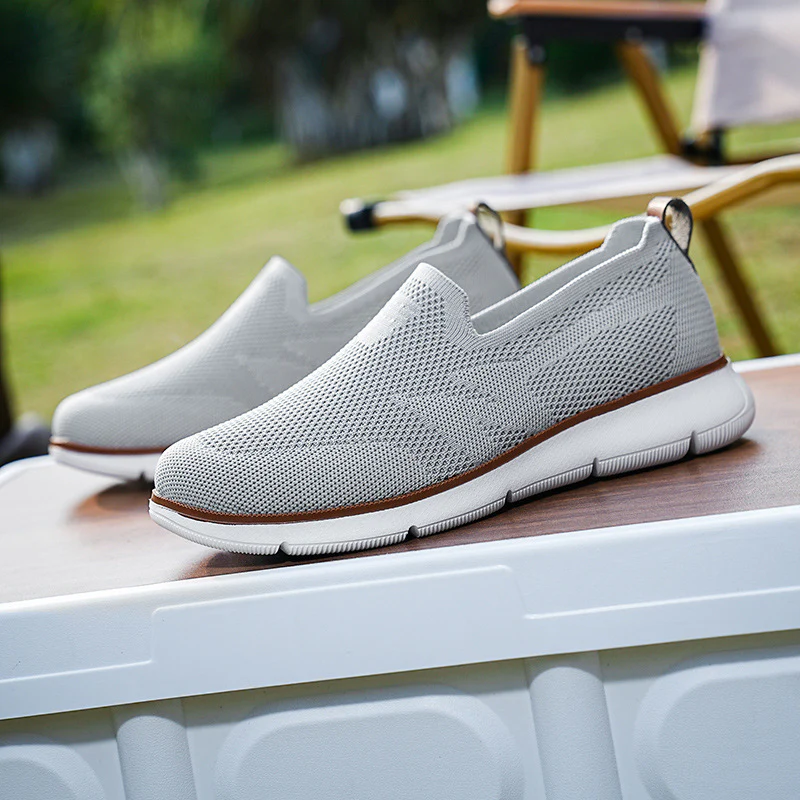 Damen Atmungsaktive Slip-On Sneakers mit rutschfester Sohle Heidi Mode - Image 3