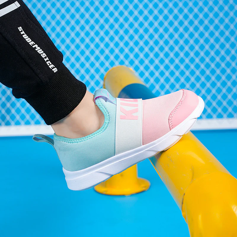 Damen Atmungsaktive Slip-On Sportschuhe mit elastischem Band Heidi Mode - Image 2