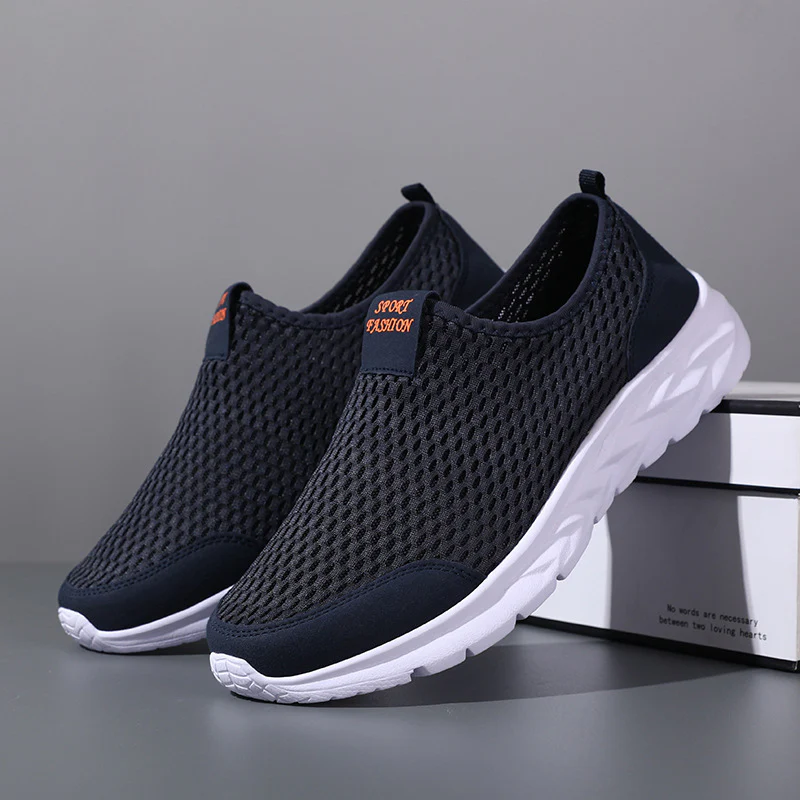 Damen Atmungsaktive Slip-On Sportschuhe mit elastischem Einschlupf Heidi Mode - Image 3