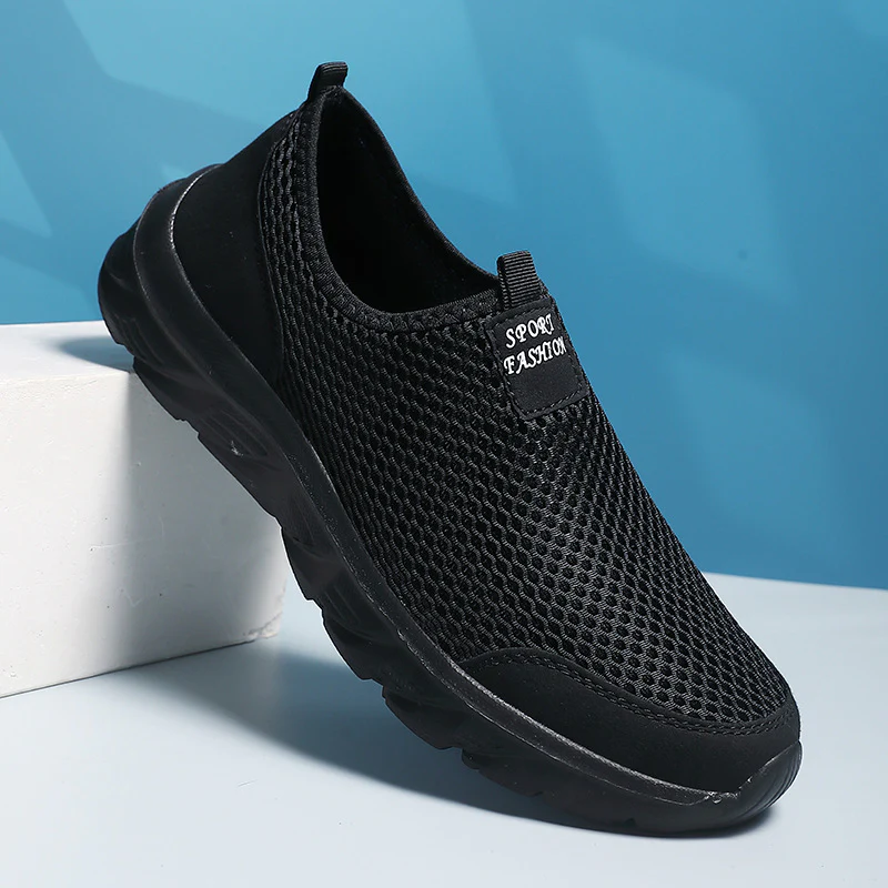 Damen Atmungsaktive Slip-On Sportschuhe mit flexiblem Sohlenaufbau Heidi Mode - Image 8
