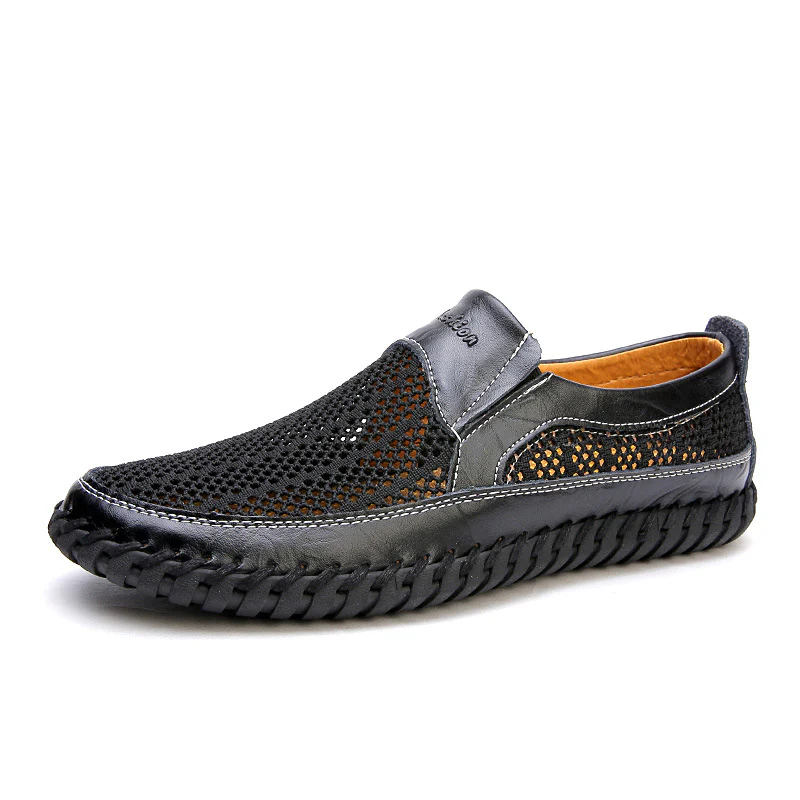 Damen Atmungsaktive Slipper aus weichem Leder mit flexiblem SohlenDesign Heidi Mode - Image 8
