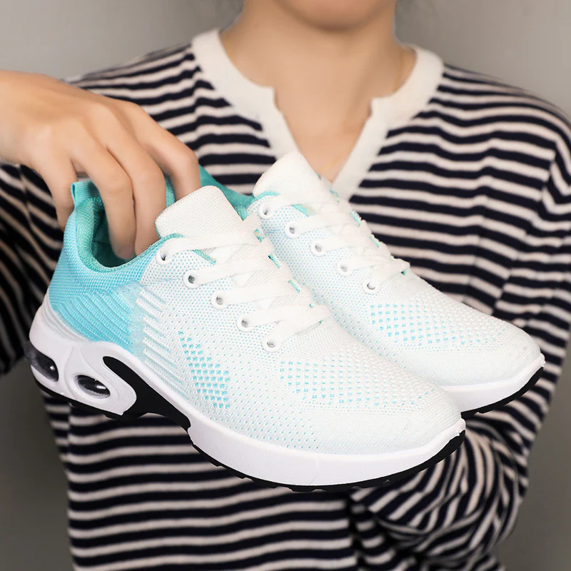 Damen Atmungsaktive Sneaker mit dämpfenden Luftpolstern Heidi Mode - Image 7