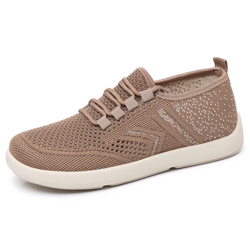 Damen Atmungsaktive Sneaker mit elastischen Schnürsenkeln Heidi Mode - Image 4