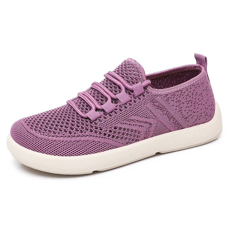 Damen Atmungsaktive Sneaker mit elastischen Schnürsenkeln Heidi Mode - Image 7