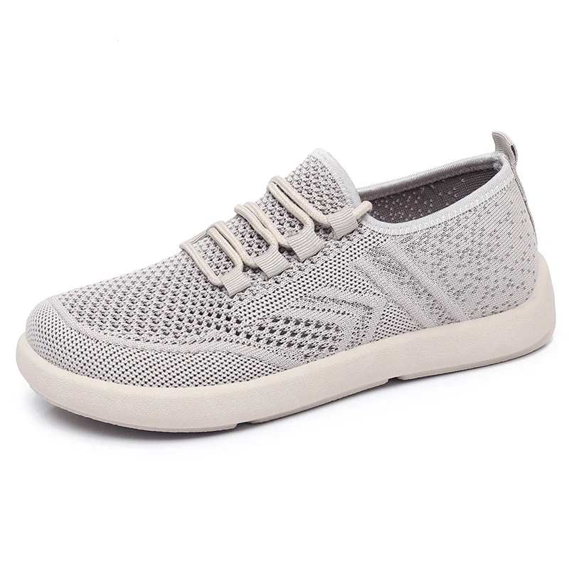 Damen Atmungsaktive Sneaker mit elastischen Schnürsenkeln Heidi Mode - Image 8