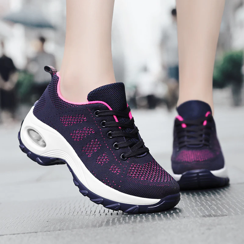 Damen Atmungsaktive Sneaker mit flexibler Dämpfungstechnologie Heidi Mode - Image 2