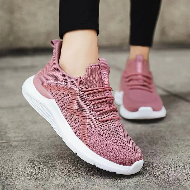 Damen Atmungsaktive Sneaker mit Mesh-Obermaterial Heidi Mode - Image 4