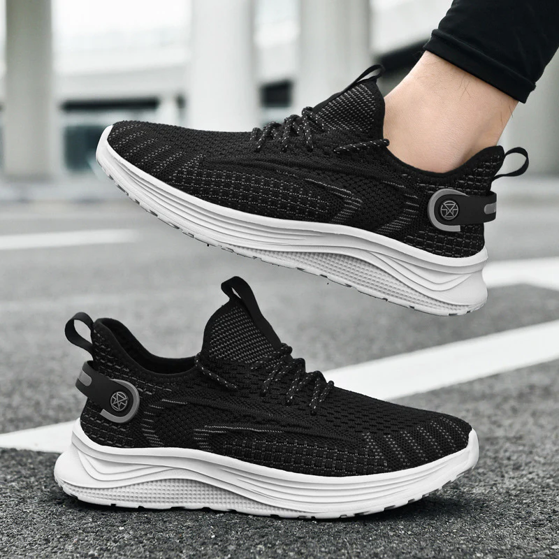 Damen Atmungsaktive Sneakers mit flexiblem Fußbett und hochelastischem Obermaterial Heidi Mode - Image 4