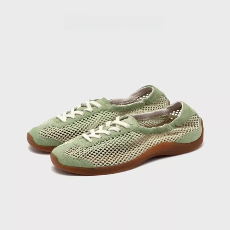 Damen Atmungsaktive Sneakers mit flexiblem Netzmaterial Heidi Mode