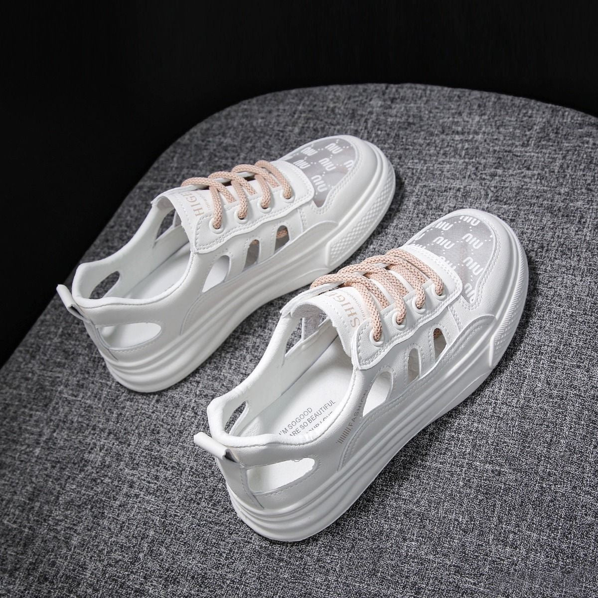 Damen Atmungsaktive Sneakers mit innovativem Design und flexiblem Obermaterial Heidi Mode