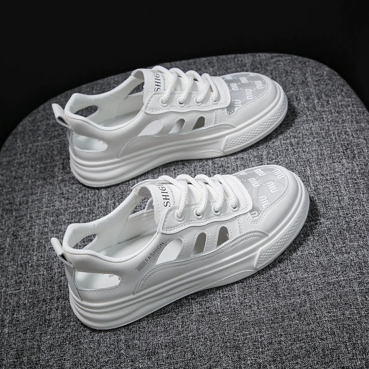Damen Atmungsaktive Sneakers mit innovativem Design und flexiblem Obermaterial Heidi Mode - Image 2