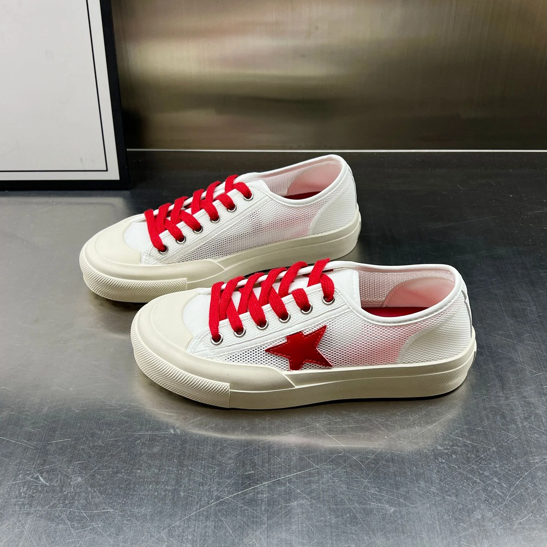 Damen Atmungsaktive Sneakers mit stylischem Mesh-Obermaterial und gemütlicher Innensohle Heidi Mode - Image 2