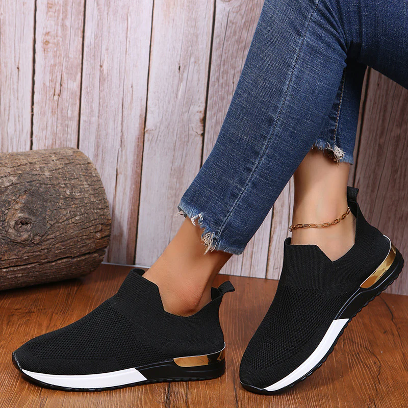 Damen Atmungsaktive Sockensneaker mit rutschfester Sohle und flexibler Passform Heidi Mode - Image 4