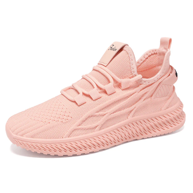 Damen Atmungsaktive Sport-Sneaker mit elastischem Obermaterial und dämpfender Sohle Heidi Mode - Image 10