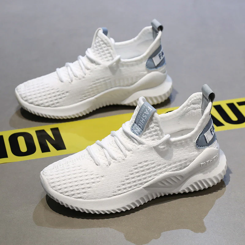 Damen Atmungsaktive Sport-Sneaker mit flexiblem Obermaterial und pflegeleichter Sohle Heidi Mode