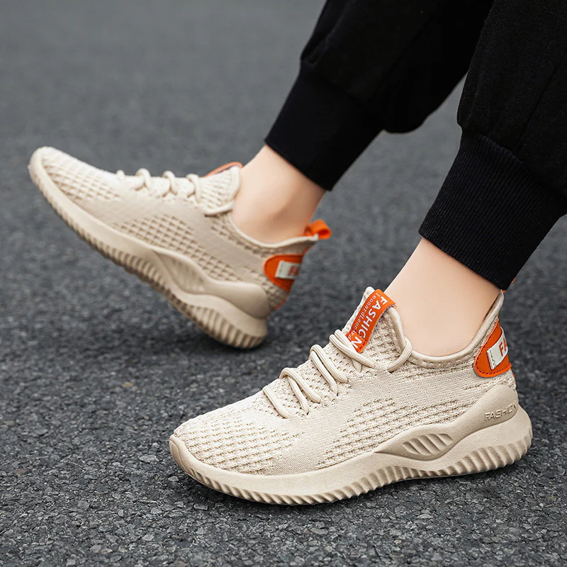 Damen Atmungsaktive Sport-Sneaker mit flexiblem Obermaterial und pflegeleichter Sohle Heidi Mode - Image 4