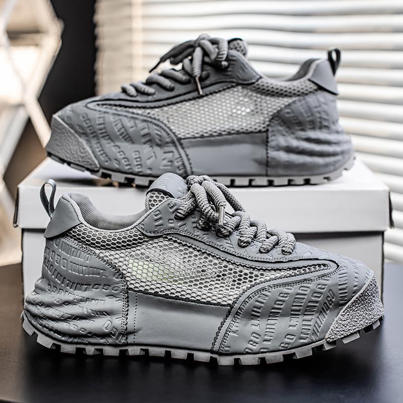 Damen atmungsaktive Sport-Sneaker mit innovativer Textur und rutschfester Sohle Heidi Mode - Image 2
